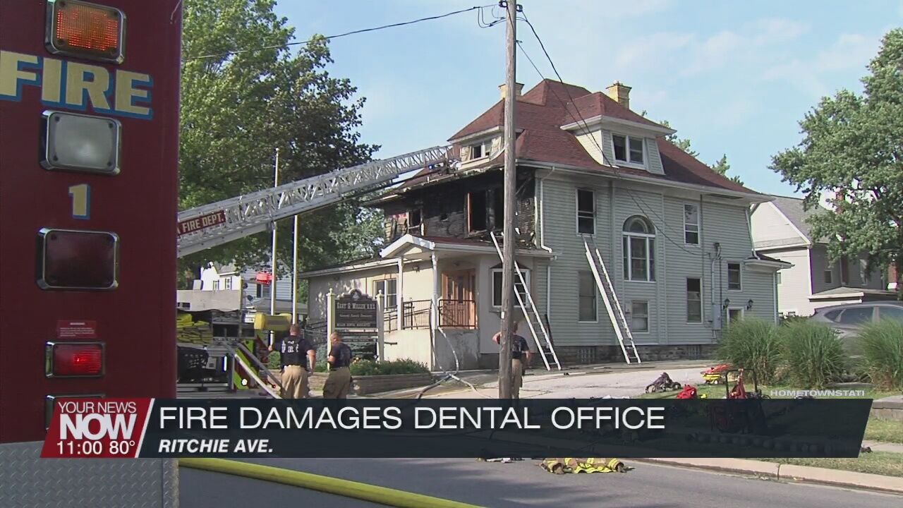 Lima dental office damaged during fire
